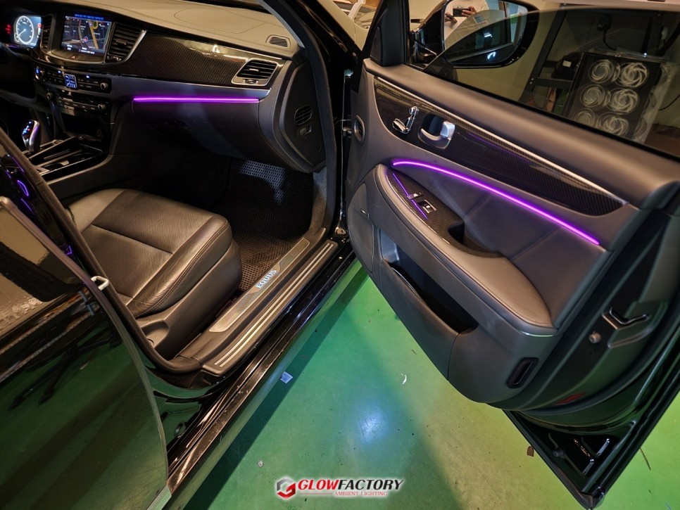 에쿠스 엠비언트 아크릴방식으로 이질감없는 순정형으로 만들기 / 부천, 광명, 인천, 서울 강서