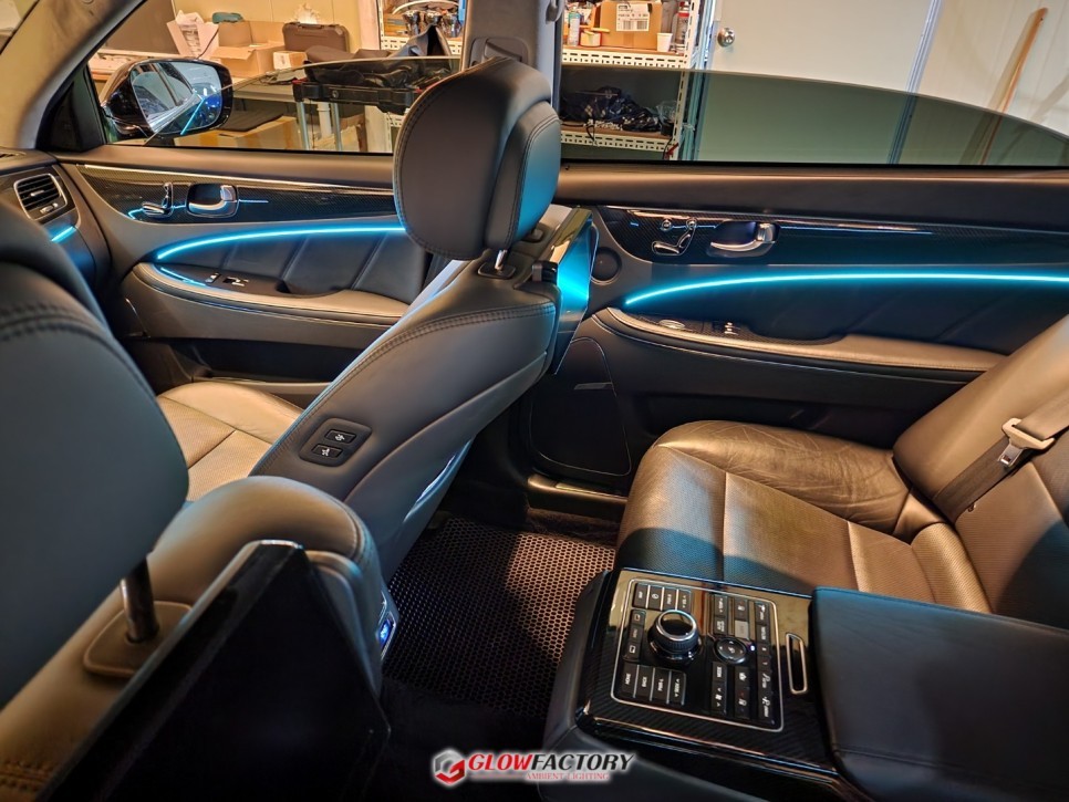 에쿠스 엠비언트 아크릴방식으로 이질감없는 순정형으로 만들기 / 부천, 광명, 인천, 서울 강서