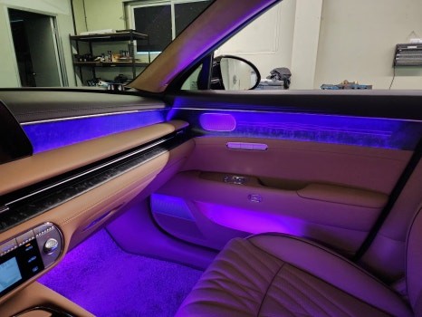 신형g90 RS4 엠비언트 라이트 또 하나의 작품 용인 수원 화성 / 부천시 도당동