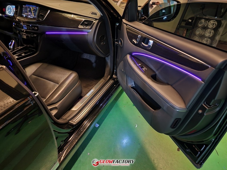 에쿠스 엠비언트 아크릴방식으로 이질감없는 순정형으로 만들기 / 부천, 광명, 인천, 서울 강서