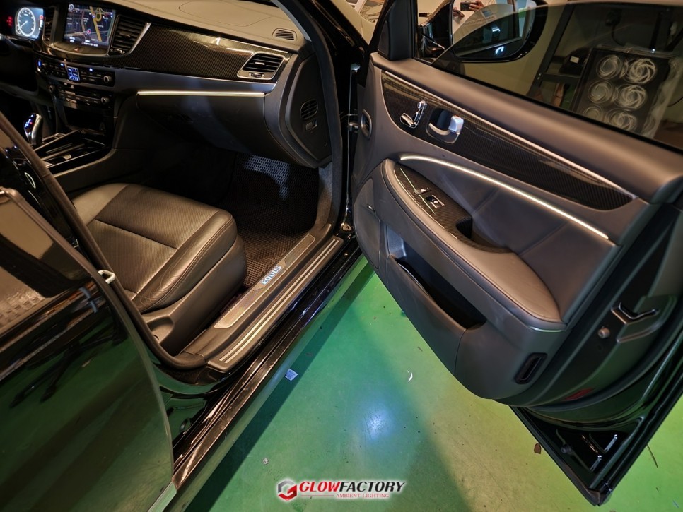 에쿠스 엠비언트 아크릴방식으로 이질감없는 순정형으로 만들기 / 부천, 광명, 인천, 서울 강서