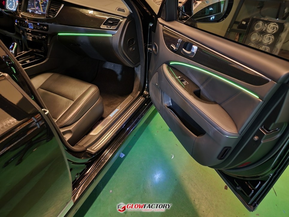 에쿠스 엠비언트 아크릴방식으로 이질감없는 순정형으로 만들기 / 부천, 광명, 인천, 서울 강서