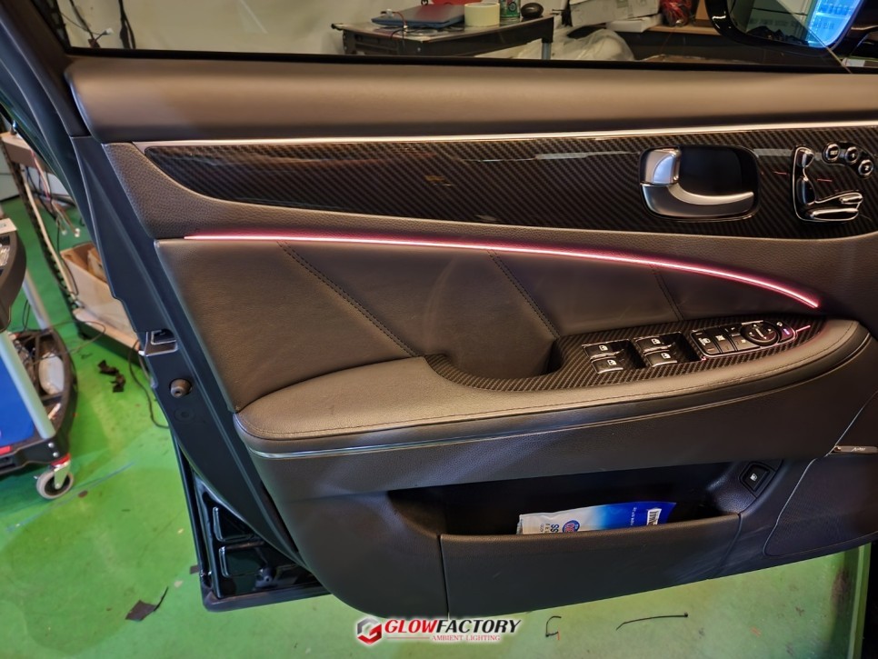 에쿠스 엠비언트 아크릴방식으로 이질감없는 순정형으로 만들기 / 부천, 광명, 인천, 서울 강서