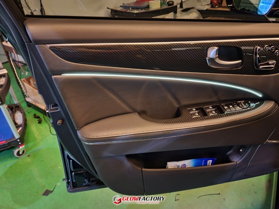 에쿠스 엠비언트 아크릴방식으로 이질감없는 순정형으로 만들기 / 부천, 광명, 인천, 서울 강서