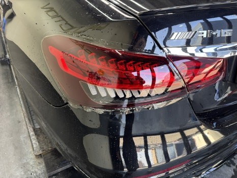 벤츠 E53 AMG 헤드라이트 및 테일램프 평택PPF 시공