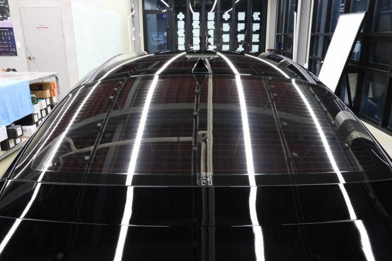 광산구 선팅 / 아반떼 CN7 DUB IR RE 25%,5% 가성비 썬팅 / 광주 광산