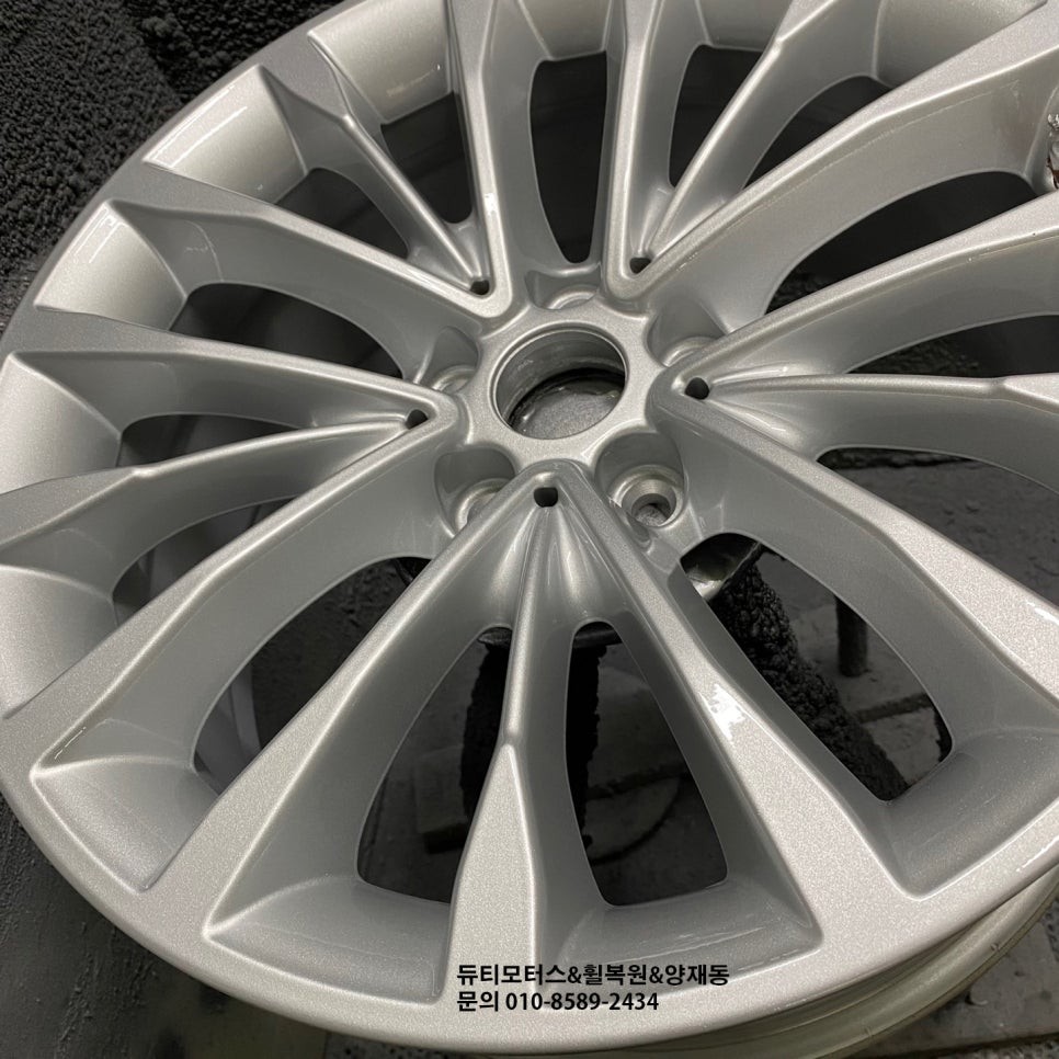 BMW 5시리즈G바디 순정 18인치 휠복원 [강남휠수리] / 서울 서초