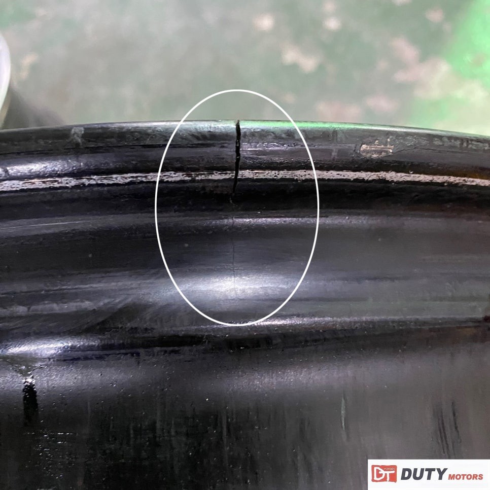 벤츠 마차휠 크랙현상 알곤용접 수리 전문업체 / 서울 서초