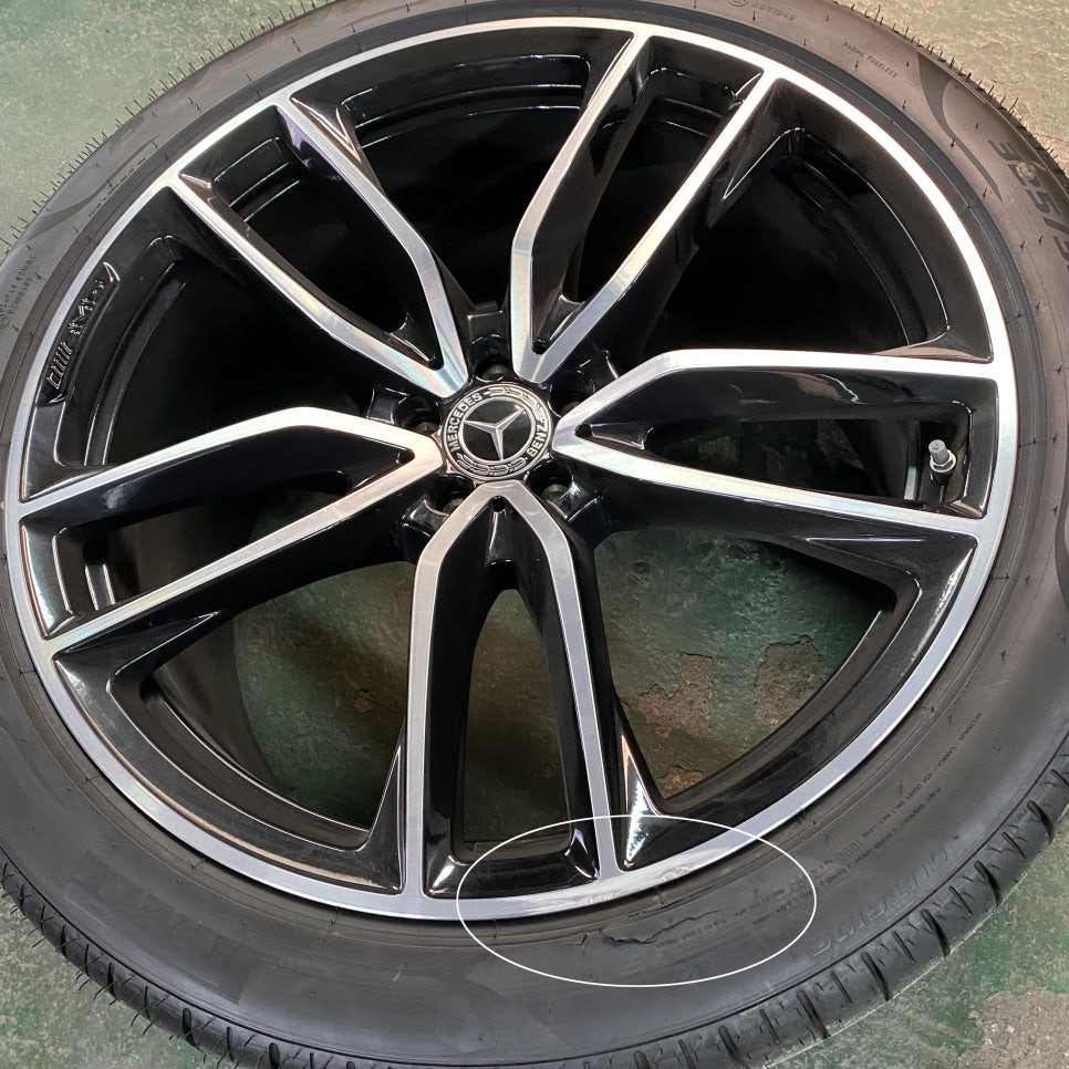 벤츠 GLS580 23인치 양재동 휠 복원 후기 / 서울 서초