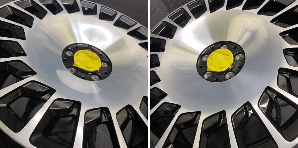 벤츠 S560 떡판 톱니휠 다이컷팅휠 휠복원 휠수리 [자동차휠복원] / 서울 서초