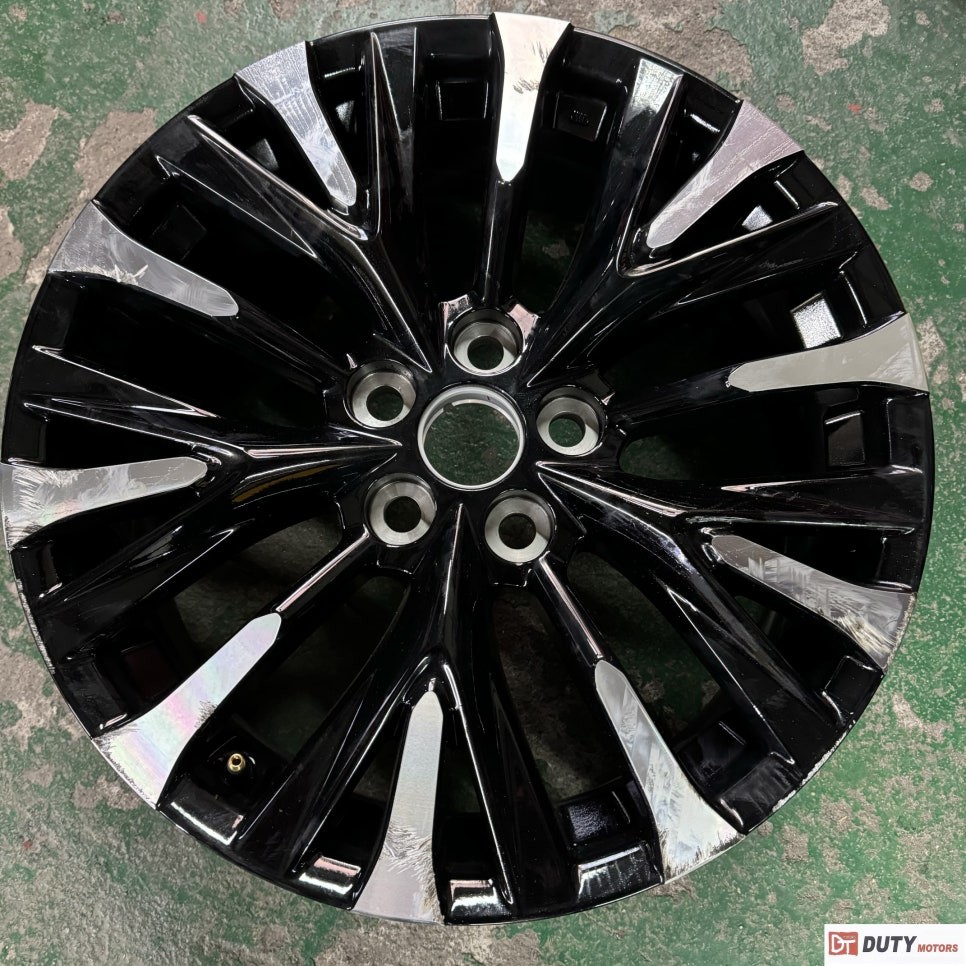 도요타 알파드 하이브리드 순정 휠 복원 당일 작업 강남위치 듀티모터스 / 서울 서초