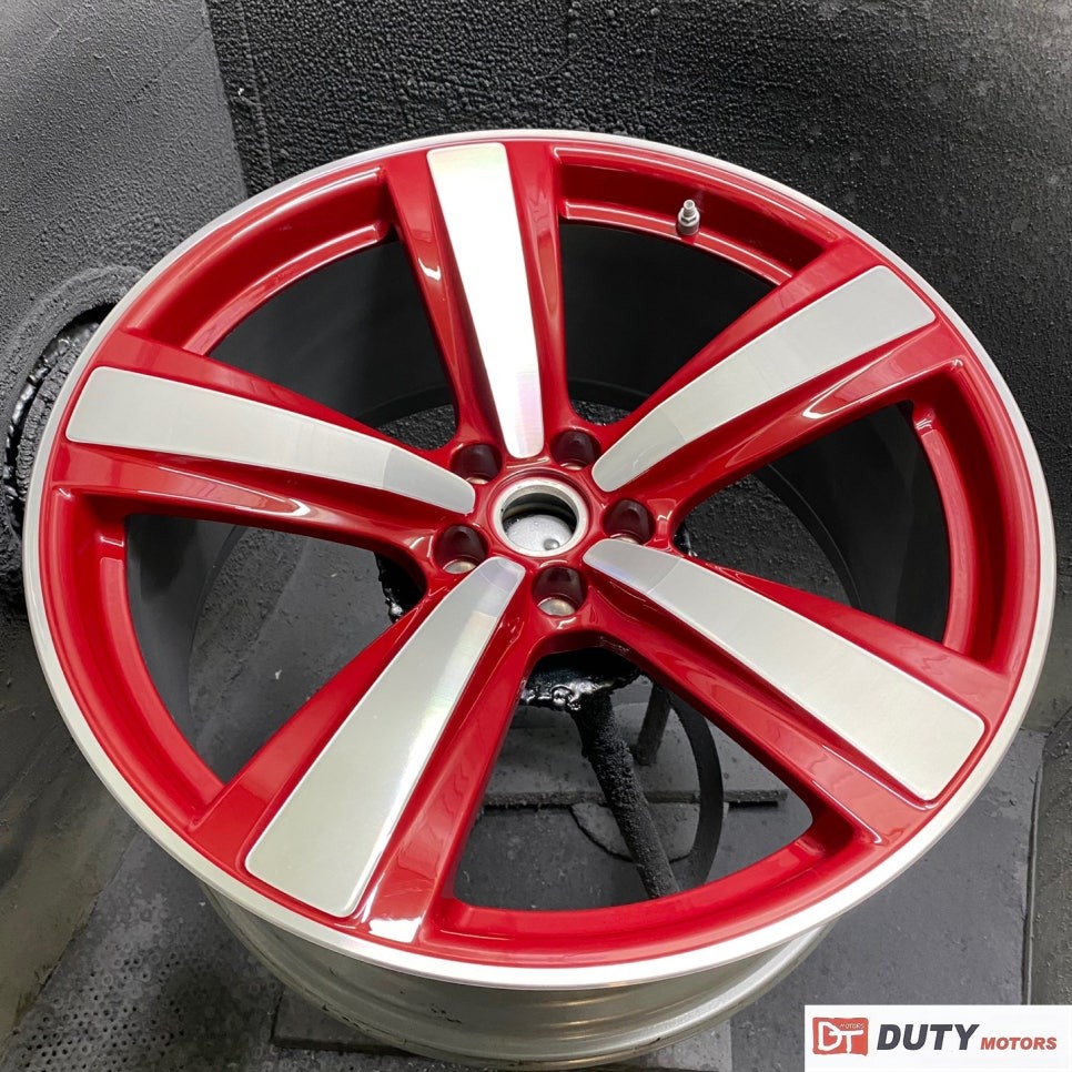 포르쉐 마칸 레드옵션 투톤휠 휠복원 / 서울 서초