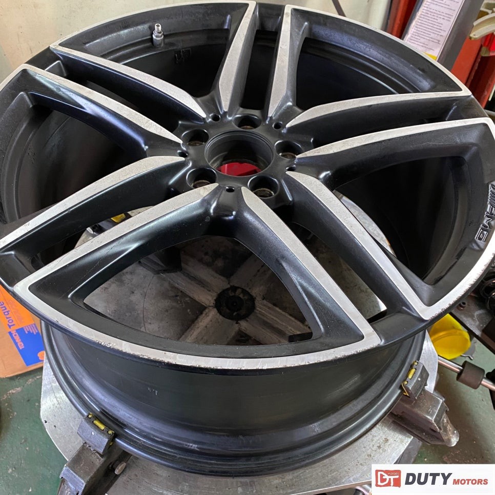 E53 AMG 반무광 투톤휠 휠복원[벤츠휠복원] / 서울 서초