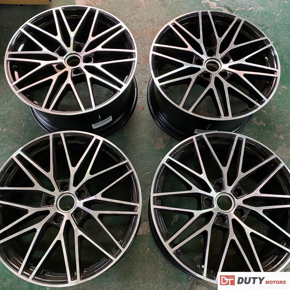 신형 카이엔 21인치 순정휠 블랙유광 휠도색 [자동차휠도색] / 서울 서초