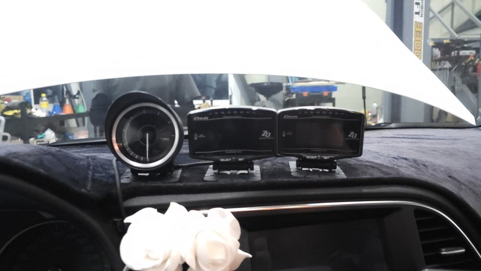 부스트 확인부터 RPM 워닝까지! 아반떼 스포츠 데피ZD듀얼세팅,A1부스트게이지 인스톨 / 경기 남양주