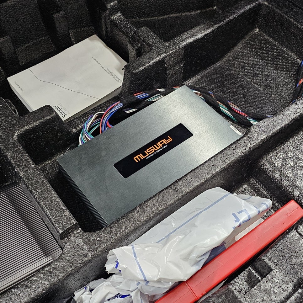 출력부터 채널 확장까지 스팅어 트리뷰트 무스웨이 M10 DSP 업그레이드 / 경기 남양주