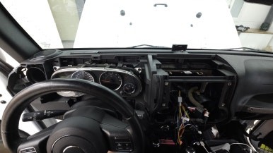 지프 랭글러 알리산 안드로이드 올인원 교체 / 경기 남양주