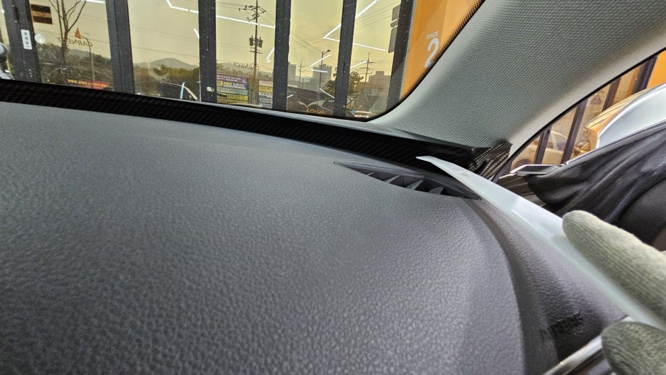 아우디 A7 카본 실내 랩핑으로 세련됨을 더하다 / 하남시 감북동