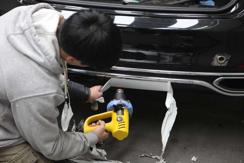 BMW 740ld 랩핑으로 멋짐력 폭풍 상승