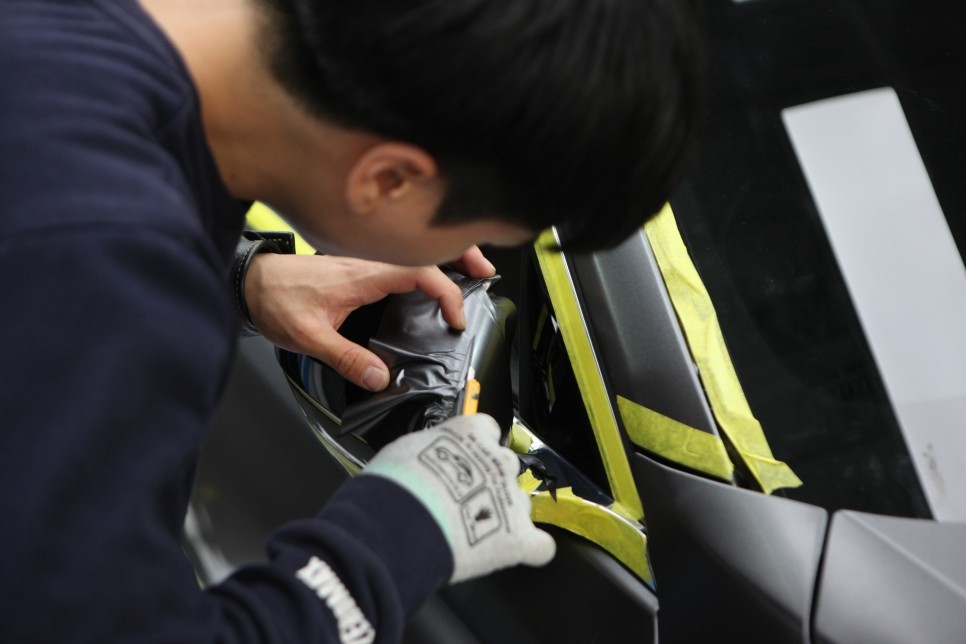 BMW 740ld 랩핑으로 멋짐력 폭풍 상승