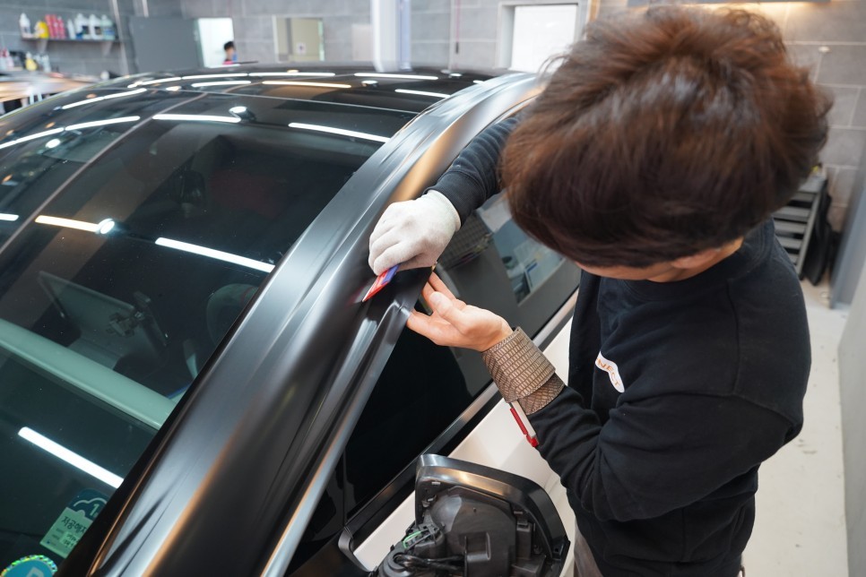 테슬라 모델Y 투톤랩핑 (아산 천안 평택) / 하남, 광주, 송파