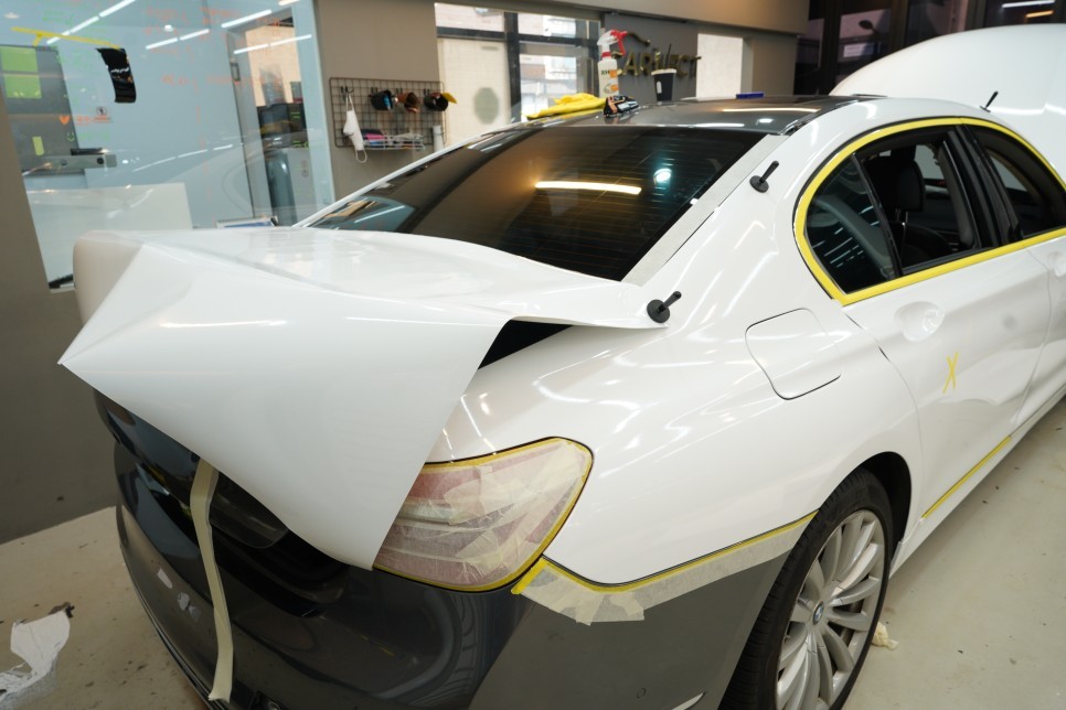 BMW 7시리즈 전체랩핑 (원주 홍천) / 하남, 광주, 송파