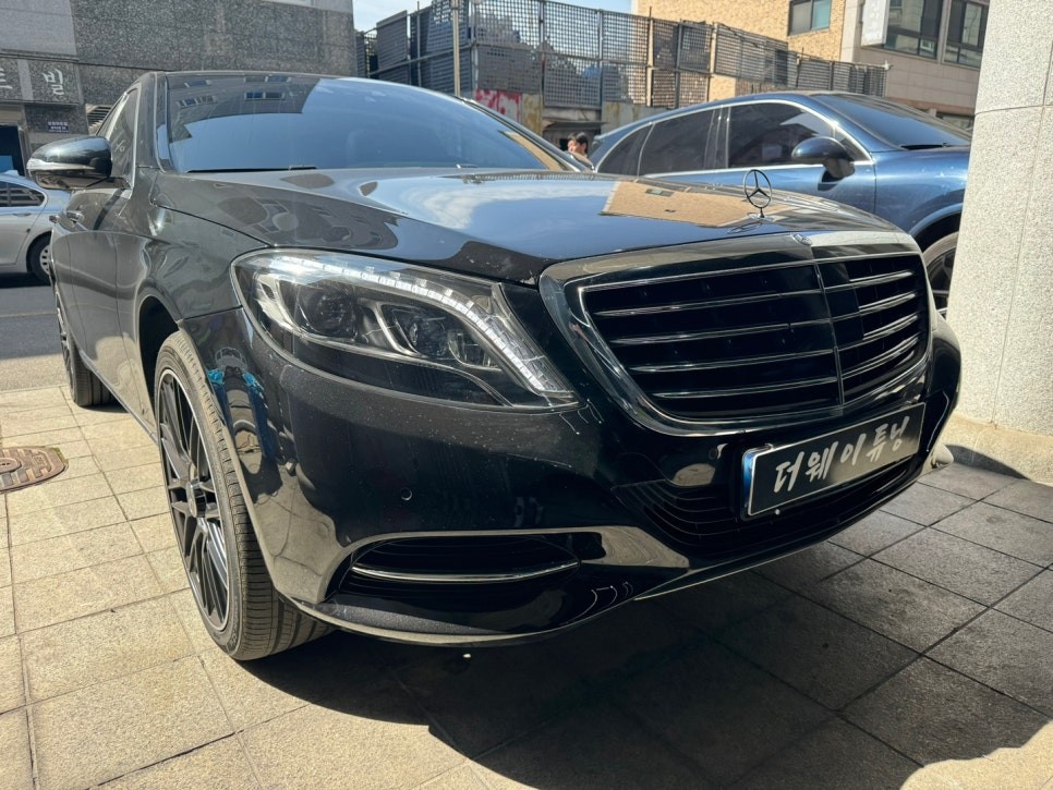 안산벤츠튜닝 S350d를 후기형 S63amg로 컨버전했어요