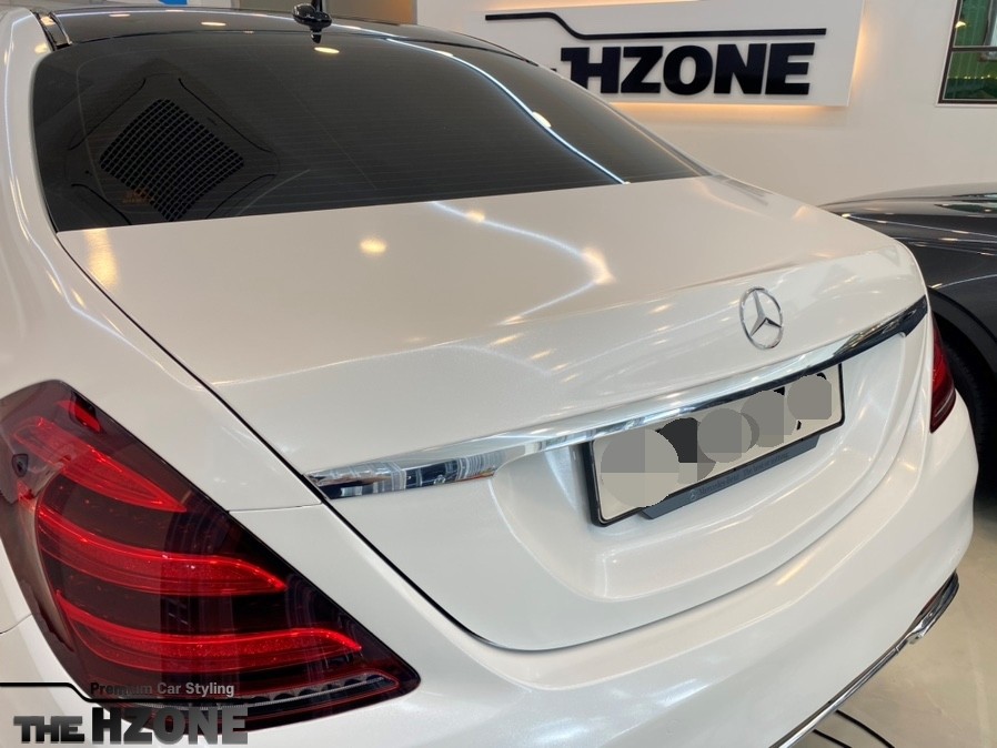 랩핑꿀팁!! 벤츠 s클래스 신차출고 후 자동차 전체랩핑은 유지관리가 쉽습니다 / 서울 송파구