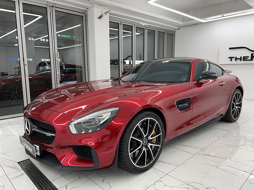 벤츠 AMG GT, 고광택 랩핑 최고네요