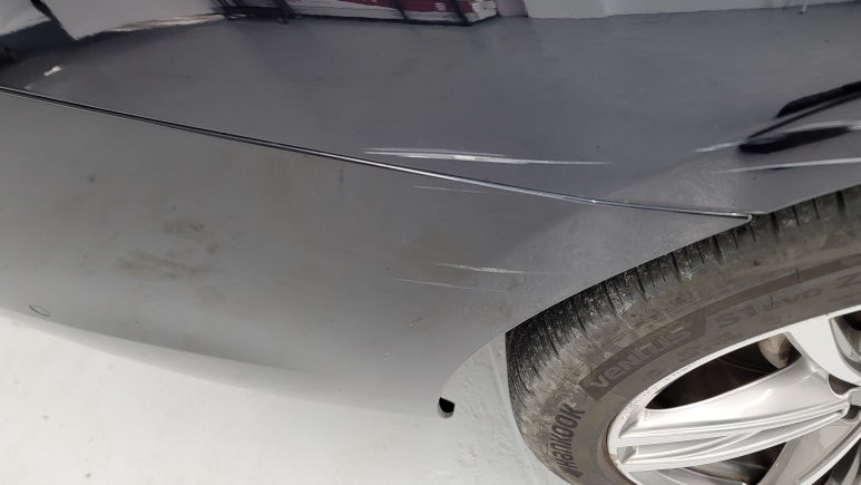 BMW 리어휀다 사고 판금도색!! 모든 시공은 정직하게!! / 부산 금정