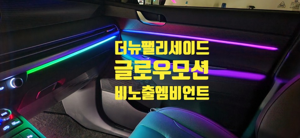더뉴팰리세이드에 엠비언트를 시공 한다면, 가장 적합한 시공방식은?? / 창원 의창구