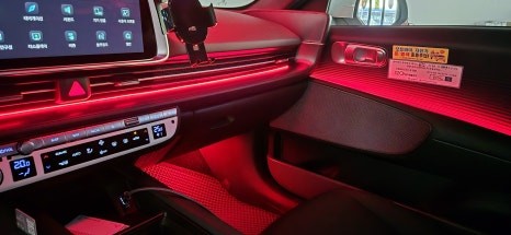 경남 창원 엠비언트 아이오닉6 글로우모션 무빙 엠비언트 / 창원 의창구