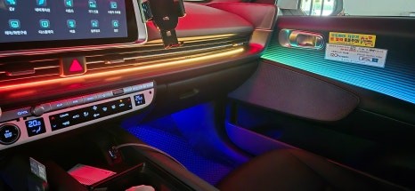 경남 창원 엠비언트 아이오닉6 글로우모션 무빙 엠비언트 / 창원 의창구