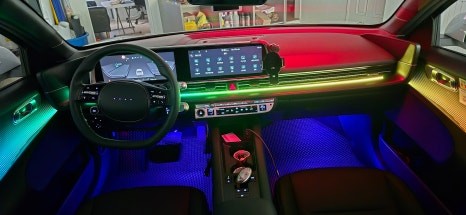 경남 창원 엠비언트 아이오닉6 글로우모션 무빙 엠비언트 / 창원 의창구