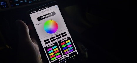 경남 창원 엠비언트 아이오닉6 글로우모션 무빙 엠비언트 / 창원 의창구