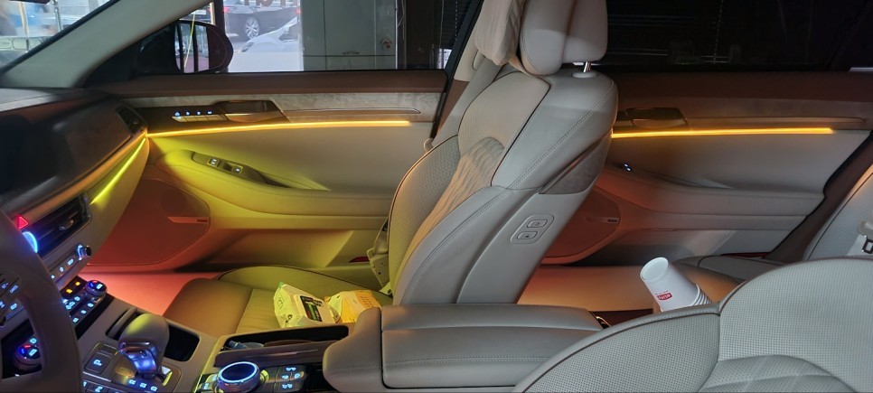 [현대] 제네시스 G90 순정엠비언트 광량 UP으로 제대로된 엠비언트 만들어 보자!!!! / 창원 의창구