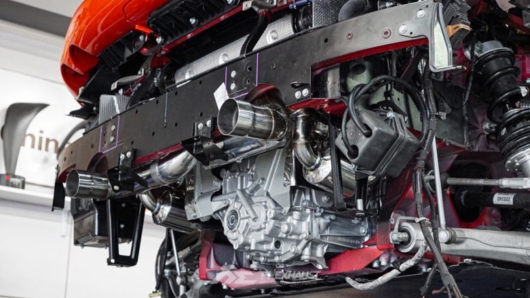 페라리 F8 트리뷰토 Fi EXHAUST 퍼포먼스 배기음 가변배기 머플러튜닝 국내 정식 수입 (HOWLING)