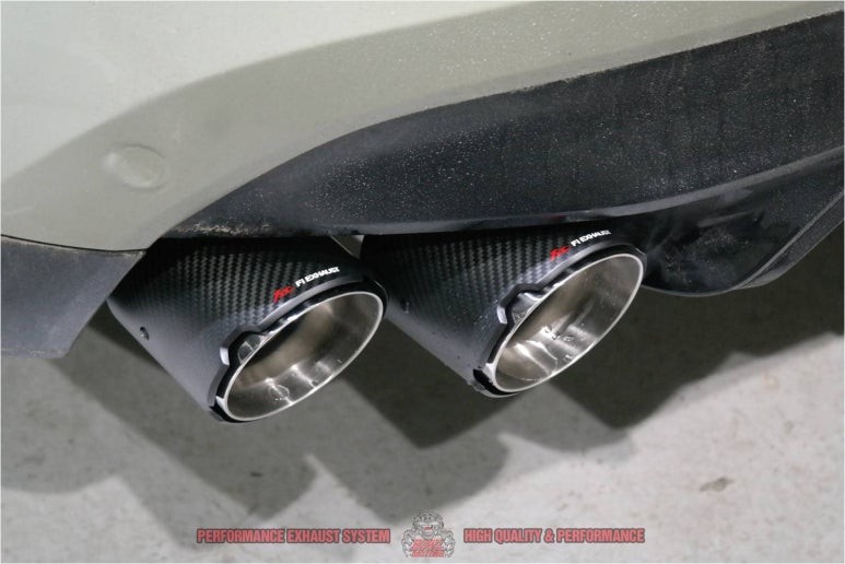 BMW X6M FI EXHAUST 풀배기시스템 2차 다운파이프 경고등 없는 최대 퍼포먼스 가변 배기음 튜닝