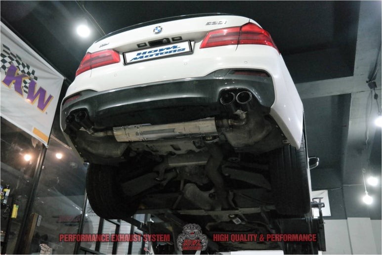 경기남부 / BMW G30 530I 가변배기 배기음 HOWLING 퍼포먼스 머플러 배기튜닝 팝콘사운드 / 시흥.안산