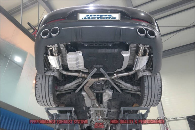 경기남부 / 벤츠 AMG GT43 배기음 증폭 향상 가변배기 퍼포먼스 튜닝 HOWLING 하울모터스 설계 제작 배기튜닝 / 시흥.안산