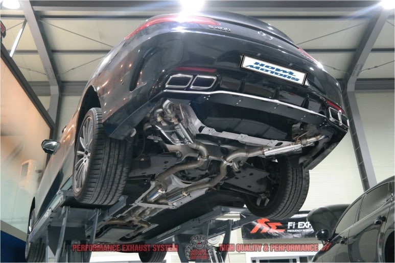 벤츠 S400쿠페 가변배기 S63AMG 신형 디퓨저 머플러팁 AMG룩 바디킷 가변머플러 배기음 튜닝