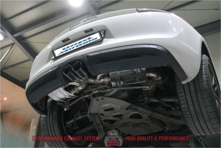 포르쉐 981 카이맨S 가변배기 HOWLING 퍼포먼스 배기음 배기튜닝 가변머플러 팝콘사운드