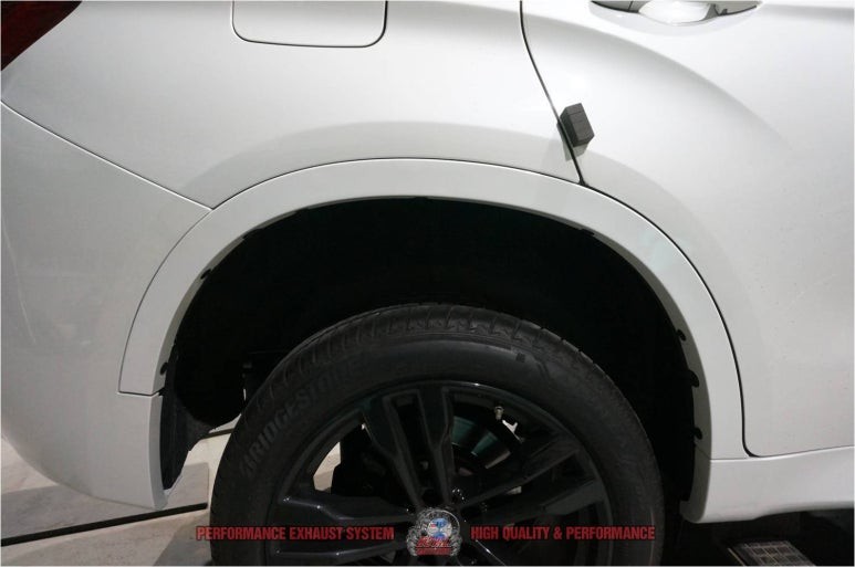 BMW X6(F16) X6M 바디킷 컨버전 파츠 프론트&리어 범퍼 사이드 휀다 가니쉬 몰딩 듀얼머플러 풀셋