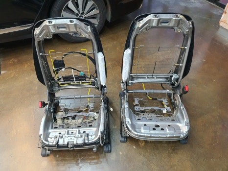 그랜저 HG 하이브리드 통풍시트 순정옵션 운전석과 조수석 시트에서 시원한 바람을 통해 여름철 쾌적한 환경을 즐기실수 있게됩니다. 자동차 튜닝전문점 경남 김해 / 경남 김해