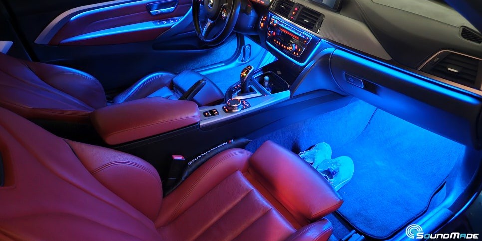 BMW 430i 엠비언트 시공기입니다. / 부산 진구, 김해