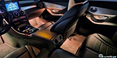 부산.울산.경남 / BENZ C200 순정엠비언트 광량업 시공기! / 부산 진구, 김해 / 부산