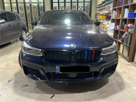 인천랩핑 BMW 6GT 에이버리 사틴화이트 전체랩핑