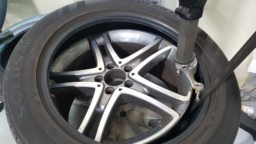 S클래스 다이아컷팅 휠복원하기! / 광진, 송파, 성동, 강남