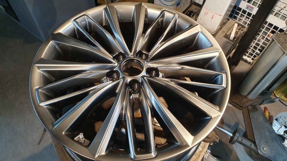 [휠복원] 그랜져 IG 스퍼터링 크롬을 자체수리 / 광진, 송파, 성동, 강남