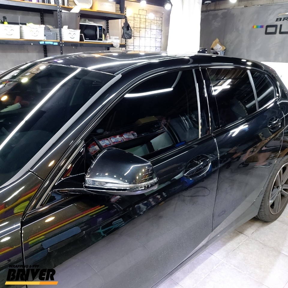 BMW 118d 창문크롬죽이기 하면 어떨까